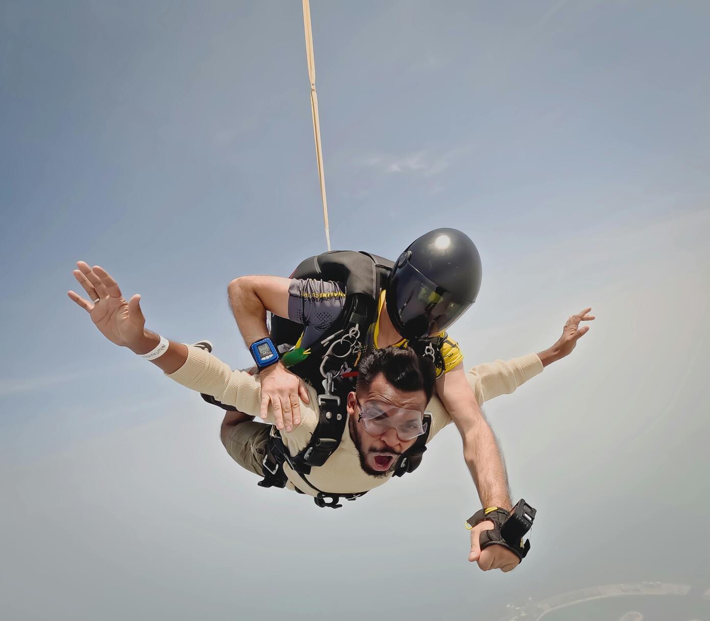 Saut en parachute tandem près de Cannes